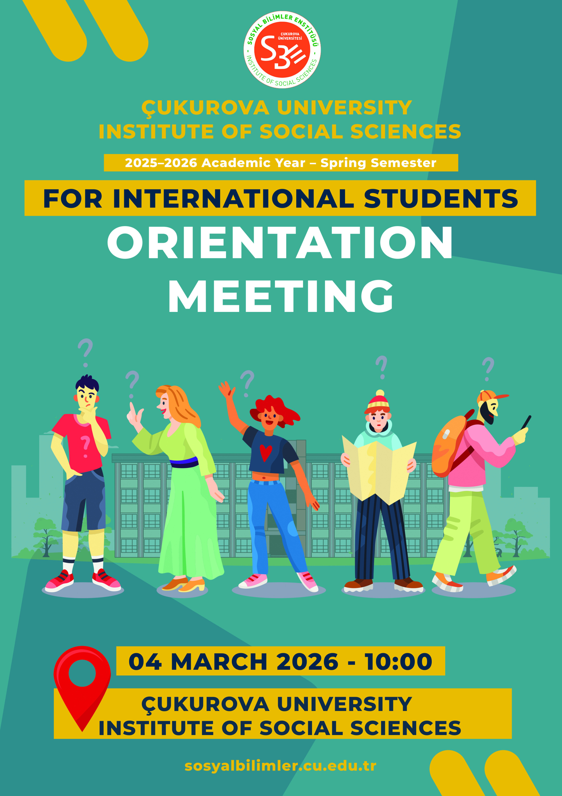 Uluslararası Öğrenciler İçin Oryantasyon Toplantısı