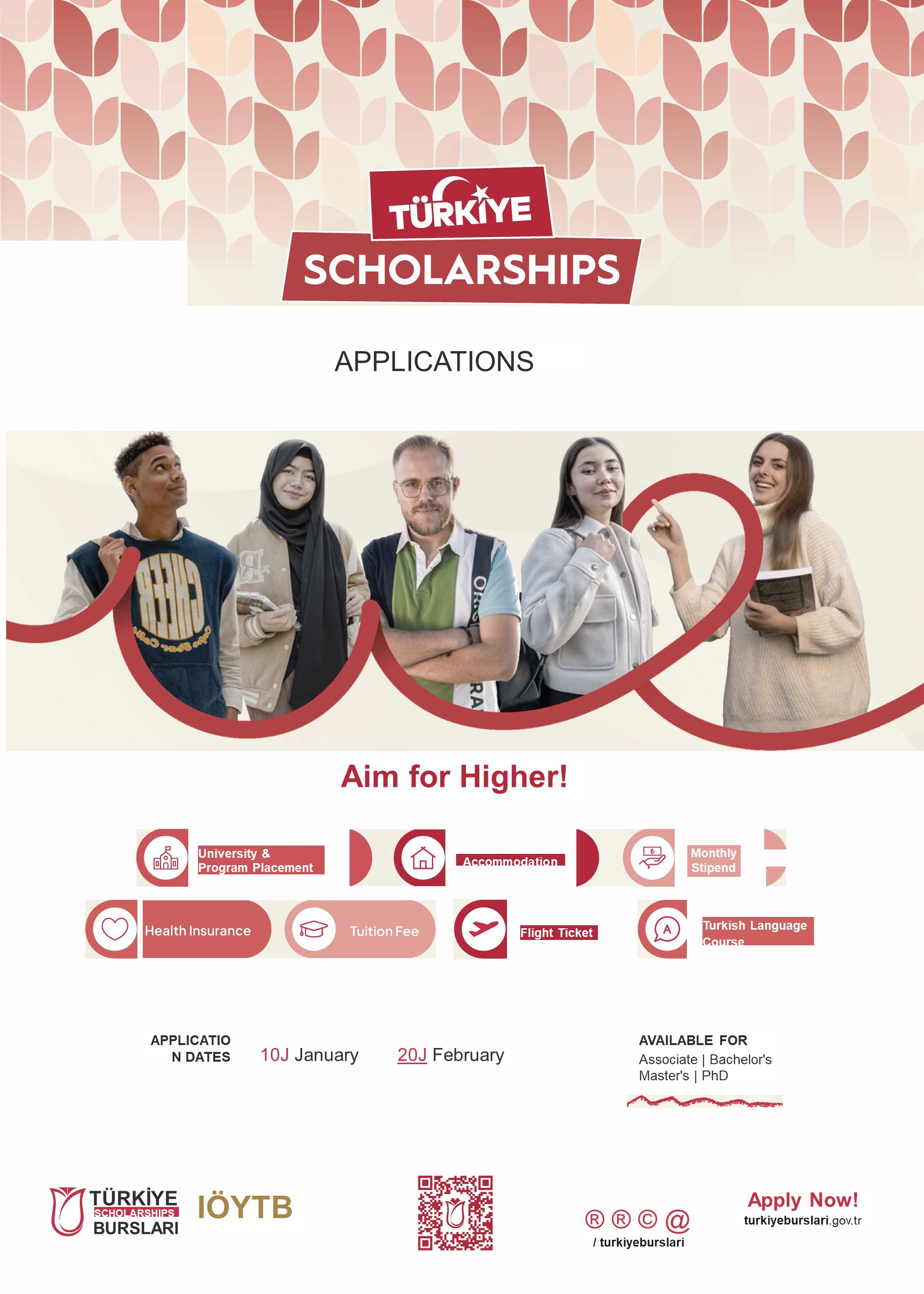 Türkiye Bursları 2026 Başvuruları Başladı!