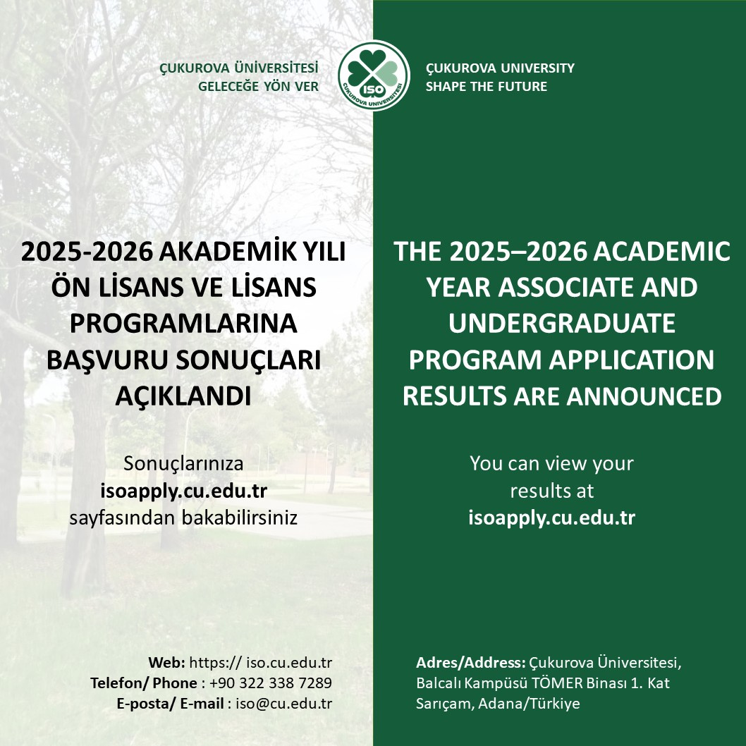 Ön Lisans ve Lisans Programlarına Başvuru Sonuçları Açıklandı!