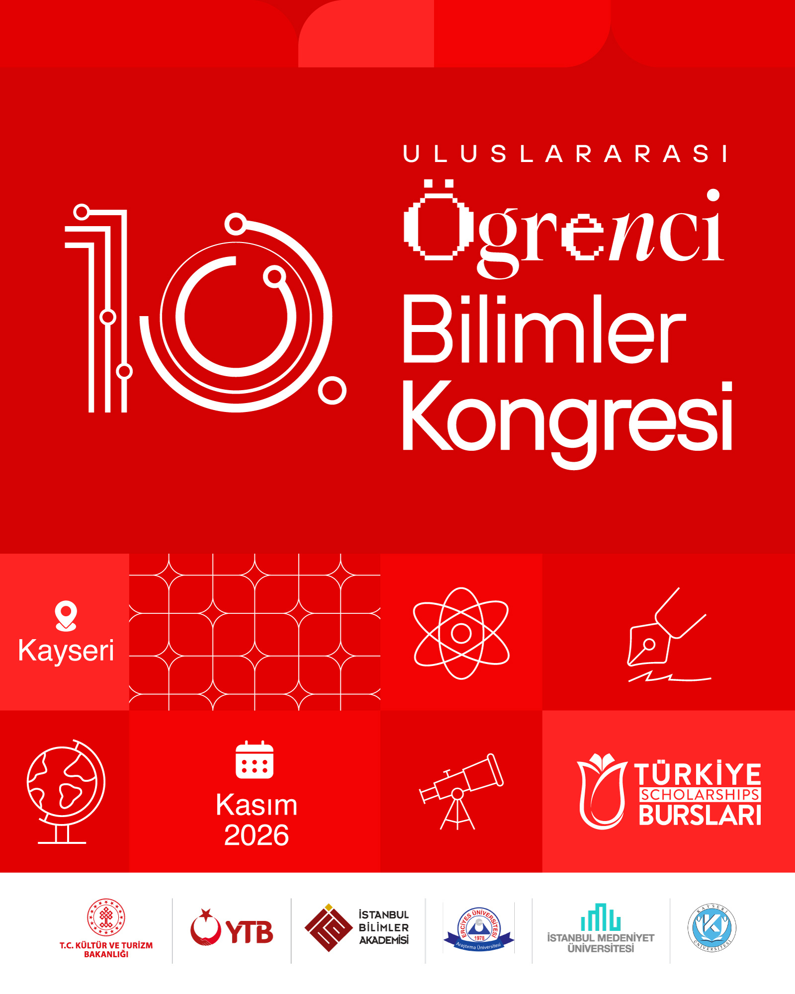 10. Uluslararası Öğrenci Bilimler Kongresi